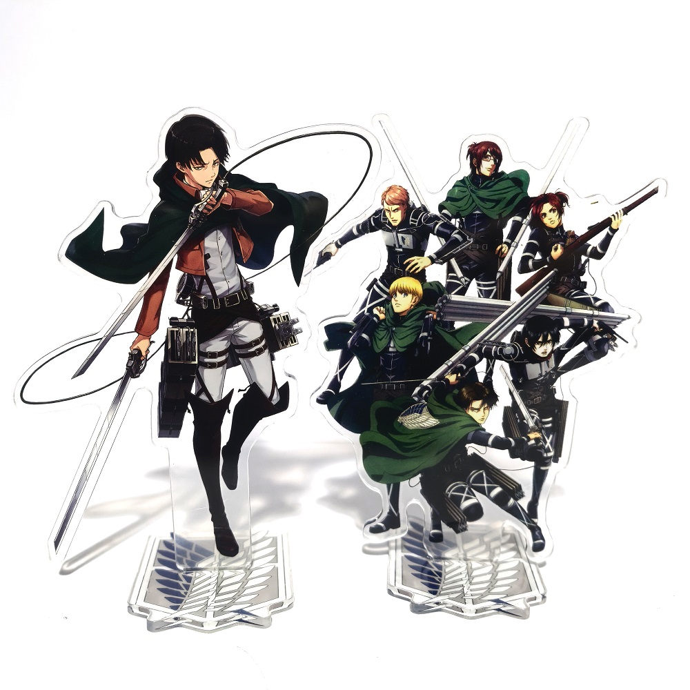 Action Figure Stand - Ataque em titã acrílico em pé