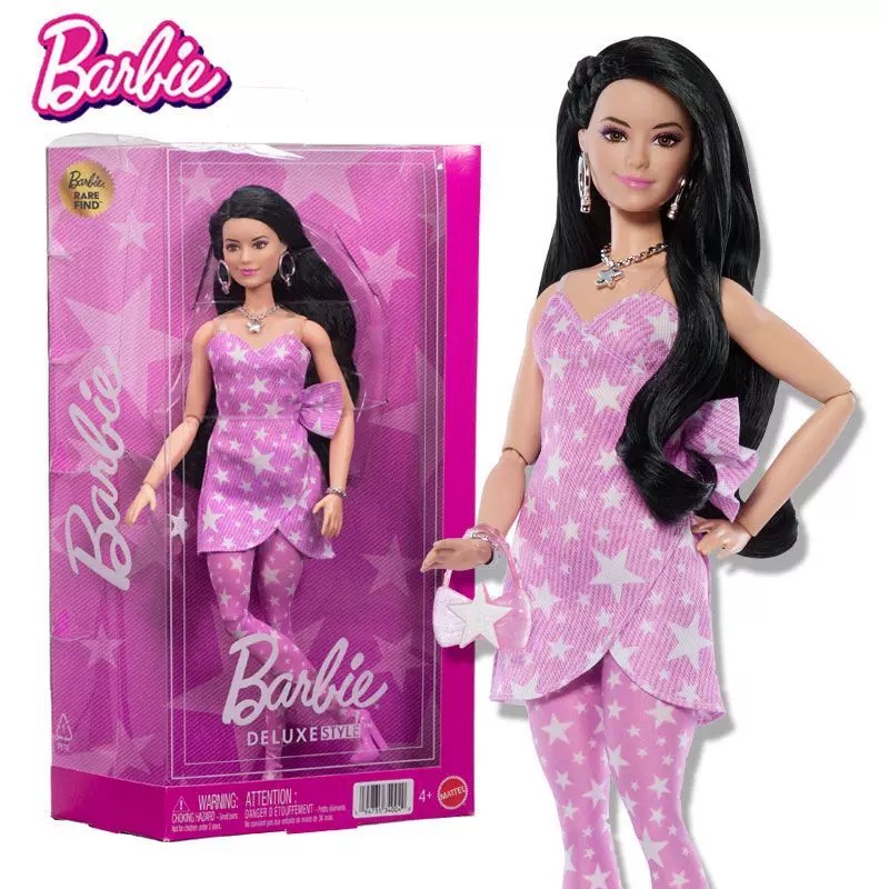 Mattel Toy Barbie - Boneca original Mattel Barbie Deluxe Style