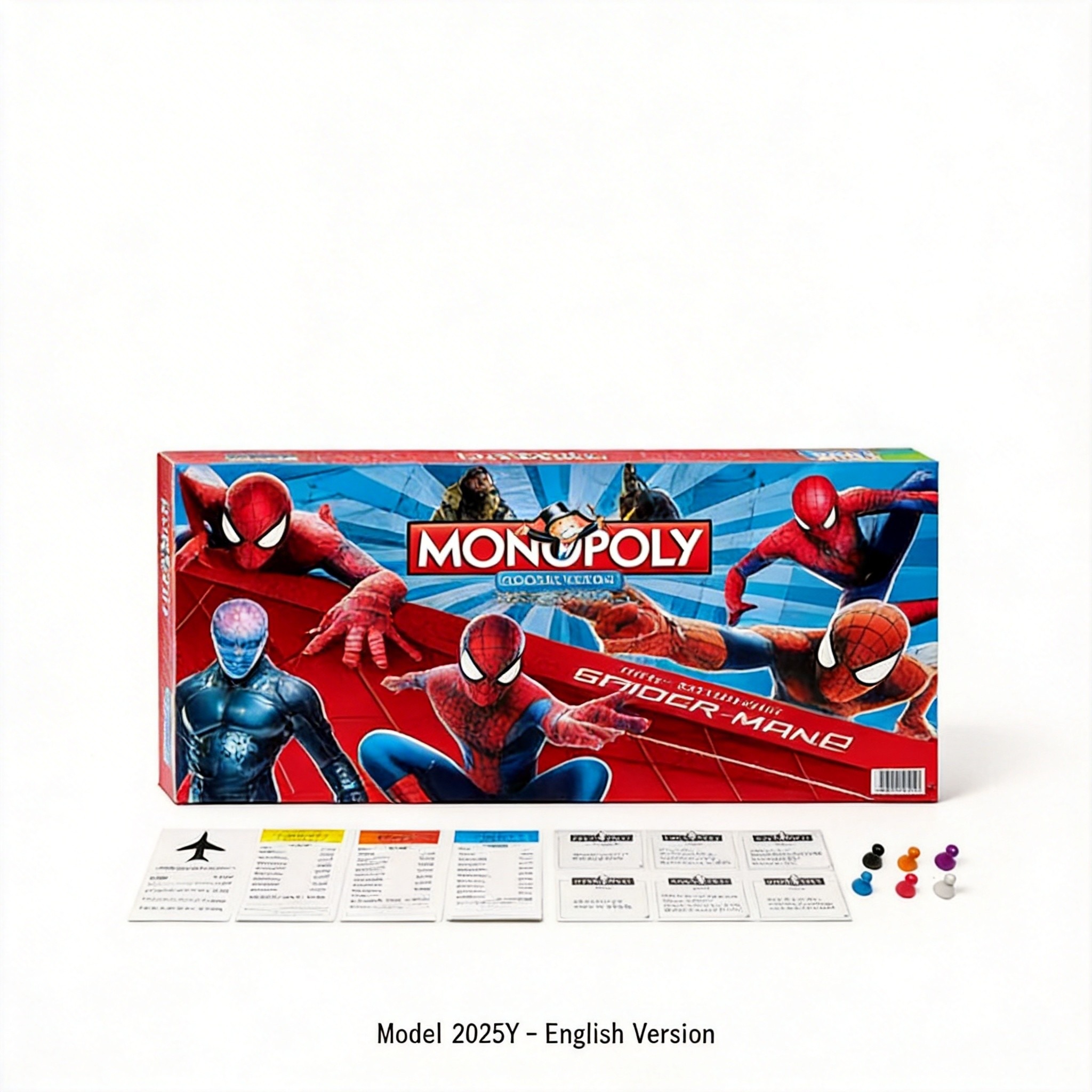 Hasbro Game Monopoly - Jogo de Tabuleiro Spider-Man - Escolha
