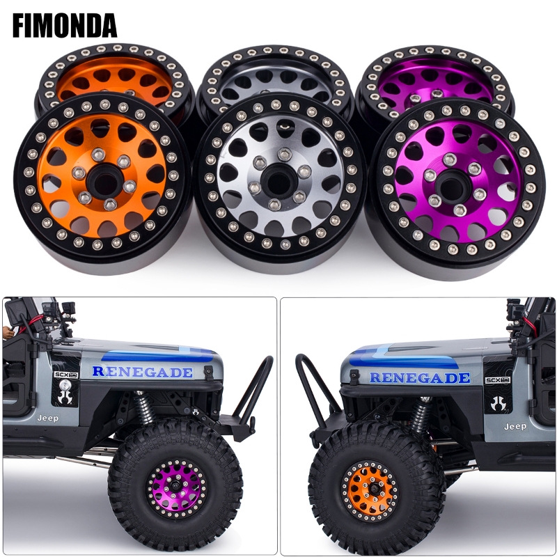 Tamiya Model Rc Car - Rodas Beadlock de alumínio de 1,9