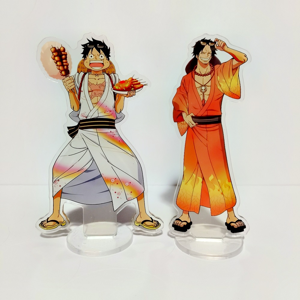 Action Figure Stand - Uma peça suporte acrílico luffy zoro