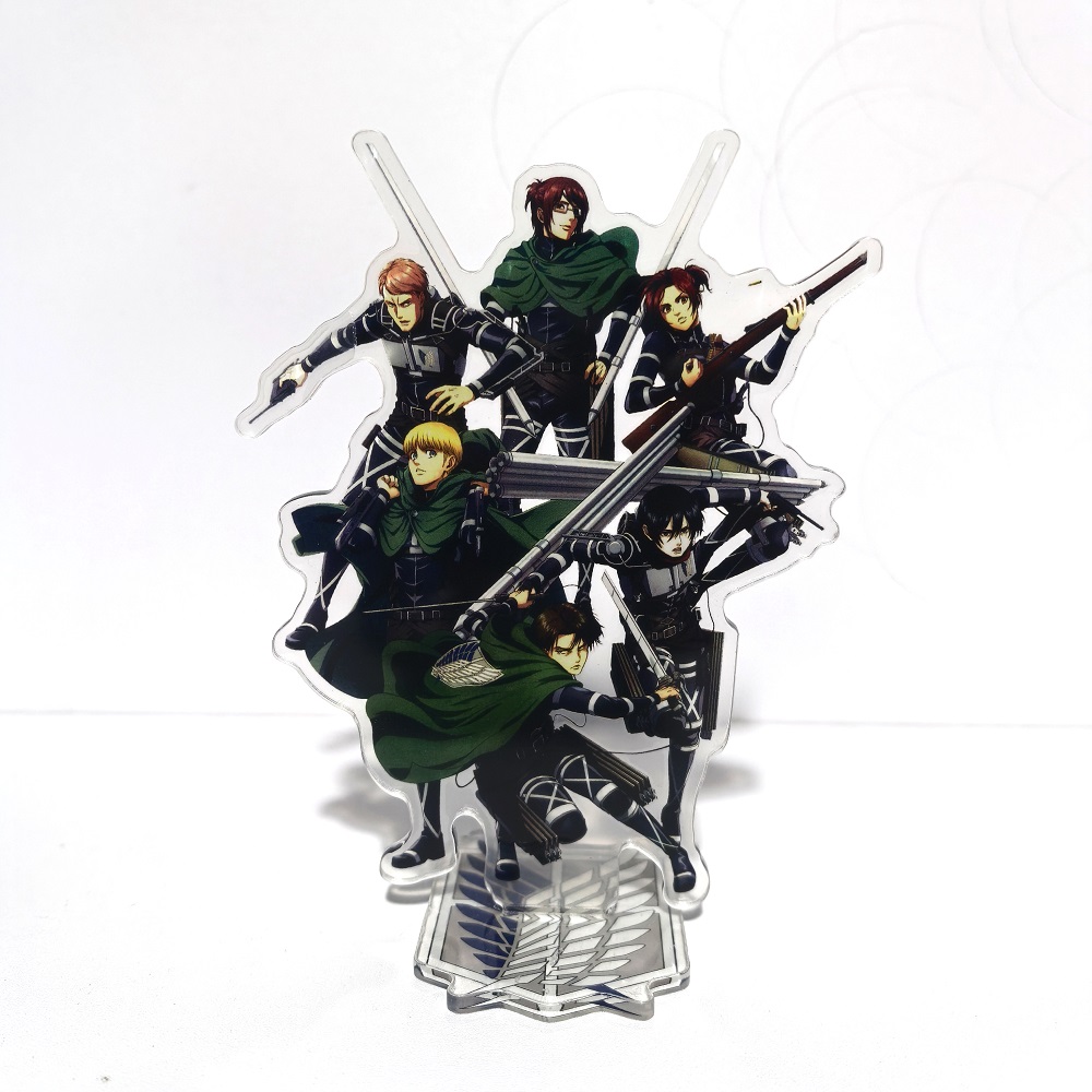 Ataque em titã acrílico em pé  - Action Figure Stand avaliação e preço