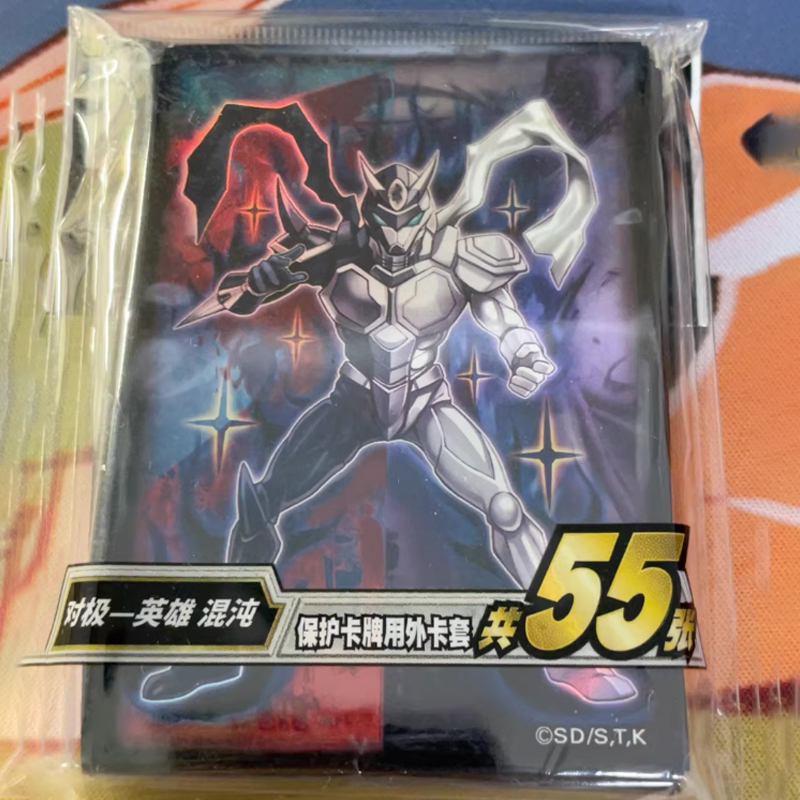 Quente 55 pçs oficial yagioh s - Card Penny Sleeve avaliação e preço