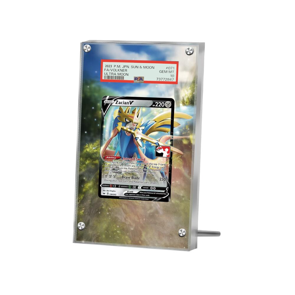 Cartões pokemon display ptcg z - Display Case Acrylic avaliação e preço