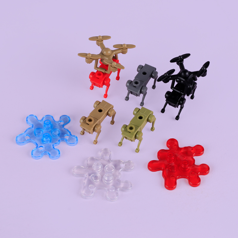 Acessórios militares da segund - Lego Minifigure Holder avaliação e preço