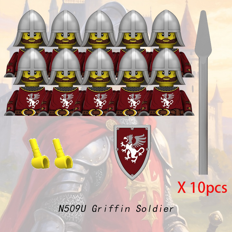Minifiguras de Cavaleiros de C - Lego Minifigure Holder avaliação e preço