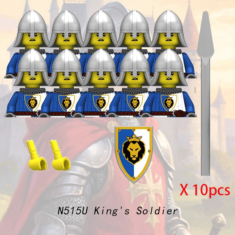 Minifiguras de Cavaleiros de C - Lego Minifigure Holder avaliação e preço