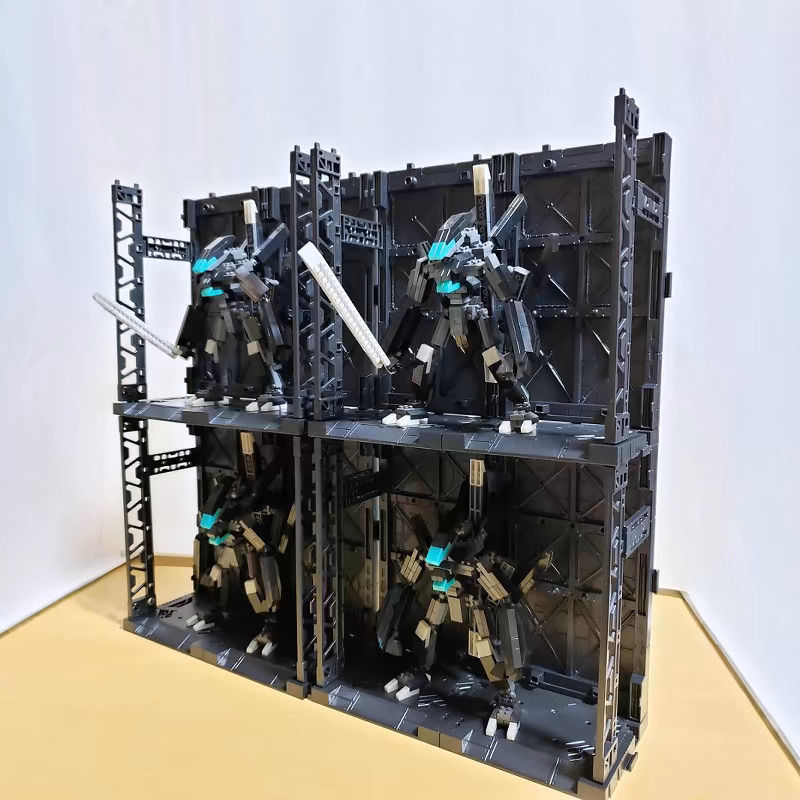Em Estoque: Base de Exibição e - Bandai Model Gundam Rg avaliação e preço