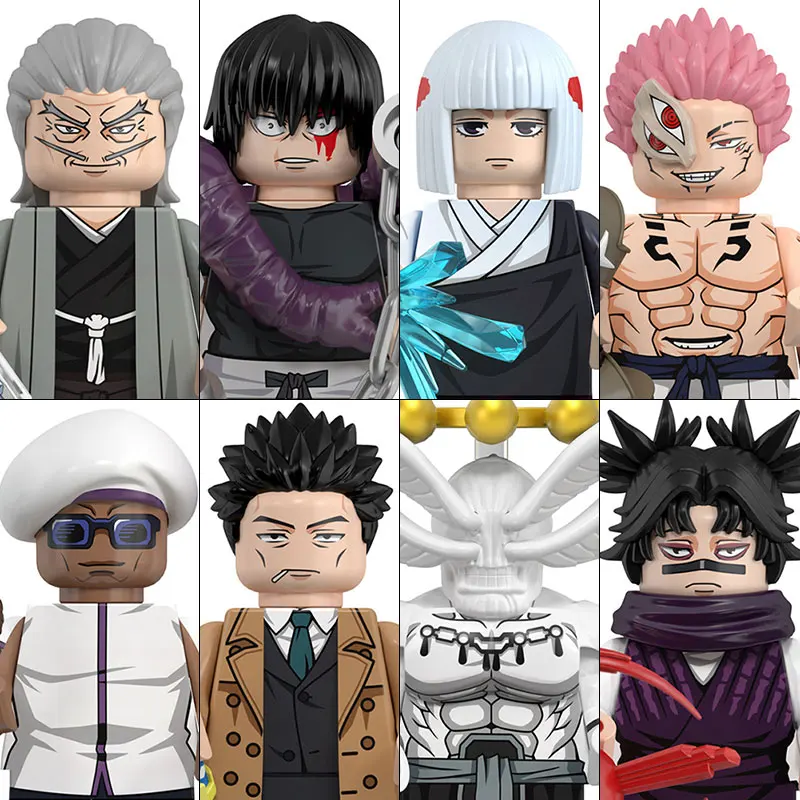 Blocos de Montar Jujutsu Kaise - Building Block Mini avaliação e preço