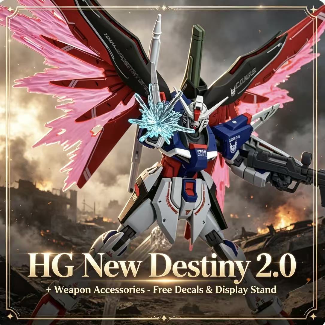 224 HG 1/144 Destiny Spec II F - Bandai Model Gundam Hg avaliação e preço