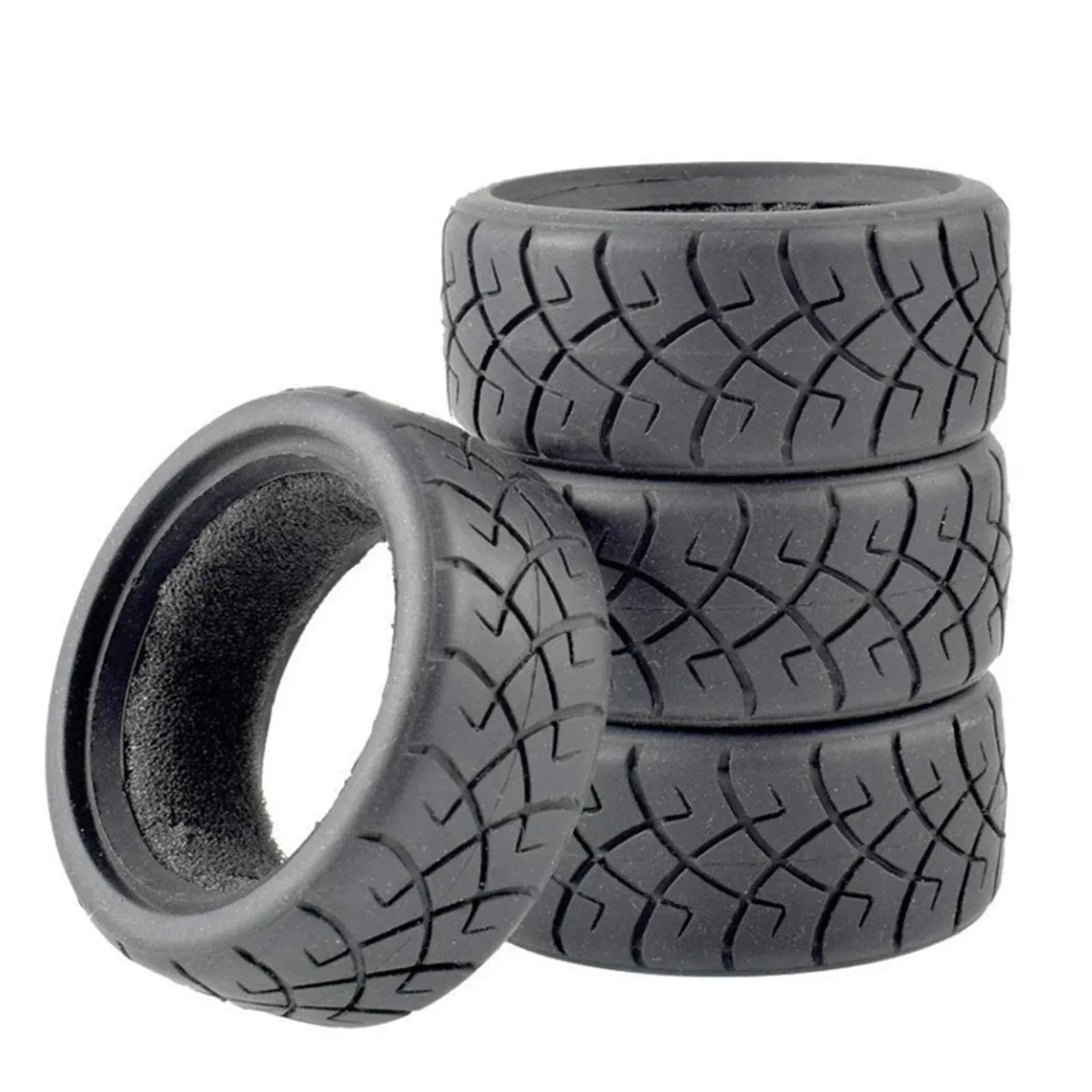 4 Pneus de Borracha de Alta Ad - Tamiya Model Rc Car avaliação e preço