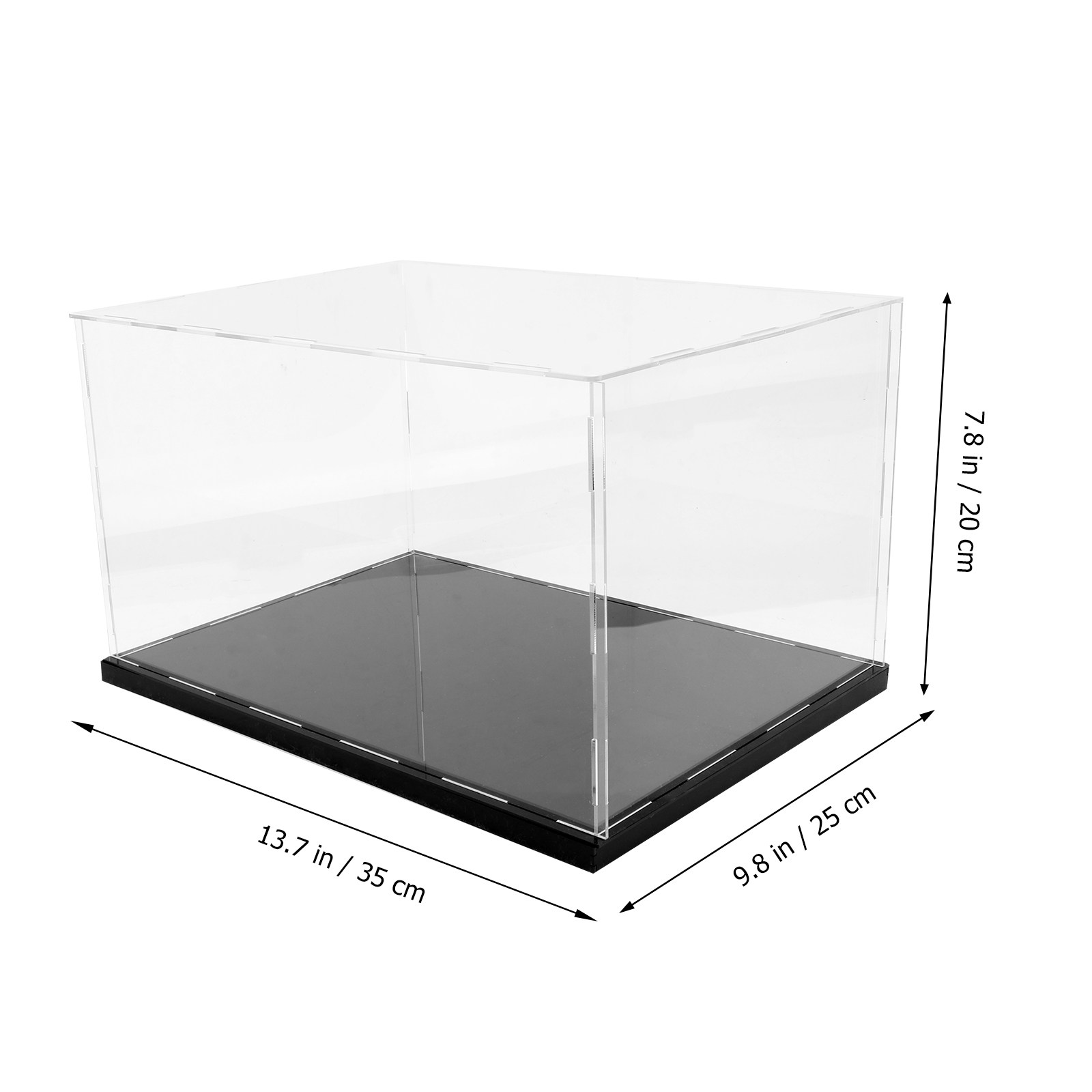 1 unidade de caixa de exibição - Display Case Acrylic avaliação e preço