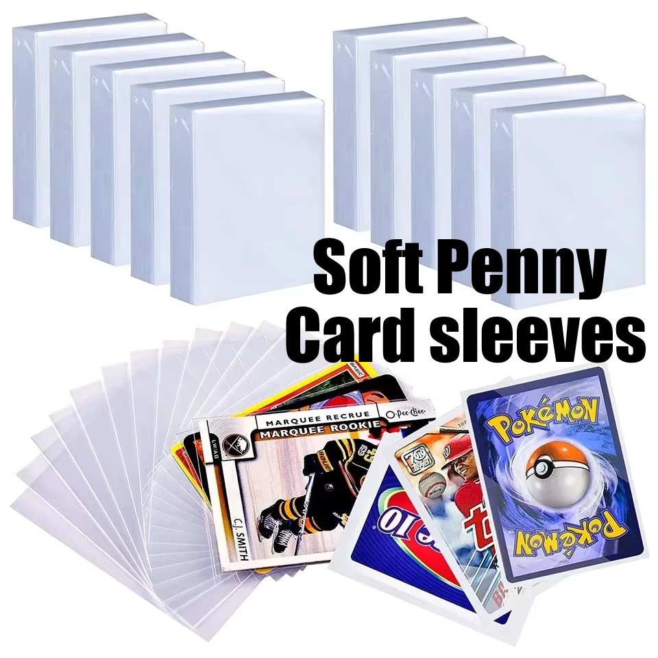 100-600pcs Protetores de Cartã - Card Penny Sleeve avaliação e preço