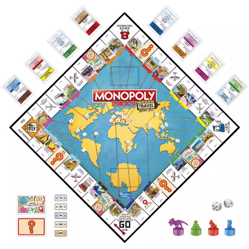 Hasbro genuíno imobiliário tyc - Hasbro Game Monopoly avaliação e preço
