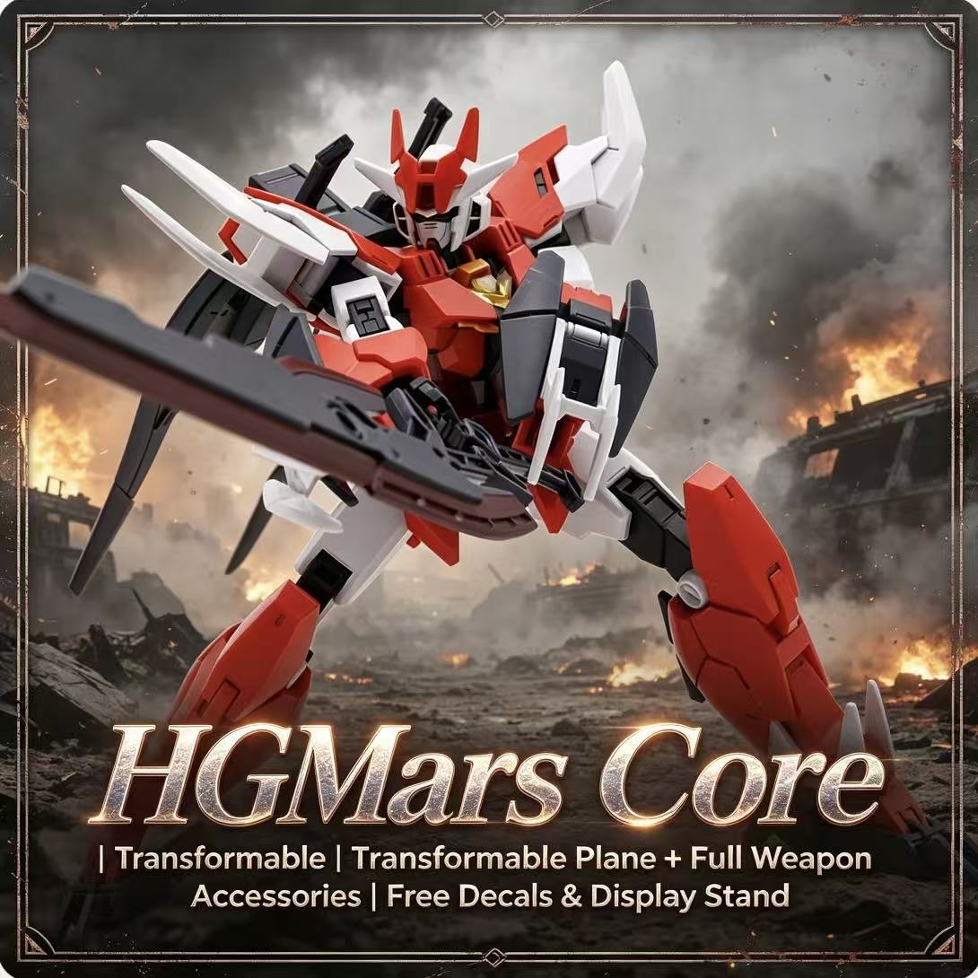 008A HG 1/144 Mars Core Warrio - Bandai Model Gundam Hg avaliação e preço